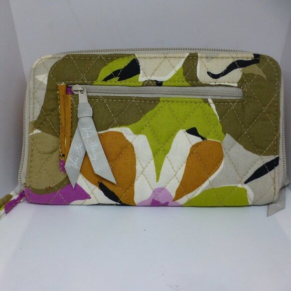 VERA BRADLEY ZIPPERED WALLET - Picture 1 of 3